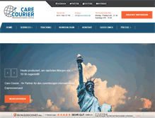 Tablet Screenshot of carecourier.de
